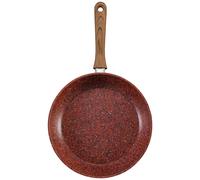 Jml - Copper Stone Pans Non-Stick & Hard Wearing With Wood Effect Handle - 20Cm