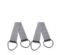 JML NuYou Set of 2 Body Scrubber Belts OLIVE