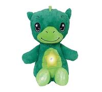 JML Star Belly - Plush, cuddly bedtime night light toys with projecting light displays Green Dino
