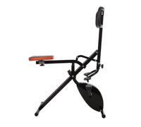JML Total Crunch Evolution - 2-in-1 Home Gym Equipment with Exercise Bike & Chest Trainer - Foldable Full-Body Workout Machine with Variable Resistance for Cardio & Strength Training