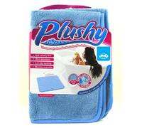 JML V10011 Microfibre Super Soft Anti Slip Resistant Ultra Absorbent Bathroom Mat Blue 50cm x 70cm