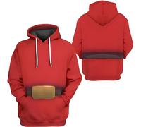 JMOBEU Anime Cosplay Costume Hoodie,Anime Costume Hoodie 3D Printed Hooded Sweatshirt Movie Pullover For Adult and Men, Pullover-a5, XL