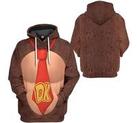 JMOBEU Anime Cosplay Costume Hoodie,Anime Costume Hoodie 3D Printed Hooded Sweatshirt Movie Pullover For Adult and Men, Pullover-a7, XL