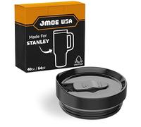 Jmoe USA 40 oz Sliding Lid for Stanley 40oz Adventure Quencher H2.0 Flowstate Tumbler With Handle | Leakproof & Spillproof | Made of BPA and Food-Grade Materials | Dishwasher Safe (Black, 1-Pack)