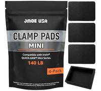 Jmoe USA Replacement Clamp Pads Compatible With Irwin QUICK-GRIP Mini Clamps, Non-Marring High-Grip Surface, Durable Polymer Covers, Woodworking Accessory