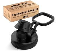Jmoe USA Replacement Lid For Tal Ranger Pro and Manna Water Bottles | Fits 18, 26, 40, 64 oz Sizes | Shatter Resistant Material | Made of Food-Grade Plastic & Silicone | Easy Twist Cap (1-Pack)