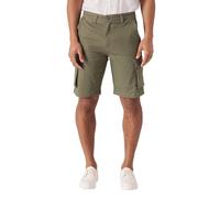 JMOJO - Cargo Shorts for Men UK - Smart Mens Stretch Cargo Shorts - Mid Length Mens Summer Shorts with 3D Cargo Pockets - Lightweight Button & Zip Fly Men's Shorts - Casual Walking Gym Jorts Green