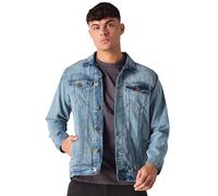 JMOJO Denim Jacket Mens - Classic Denim Jacket for Men with Button Closure - Stylish Jeans Jacket Men for Everyday Wear - Durable Men’s Denim Jacket UK