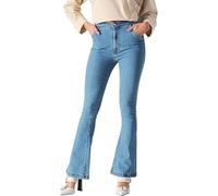 JMOJO Flared Jeans for Women - High Waisted Flared Jeans with Internal Waist Adjuster & 5 Pocket Design.
