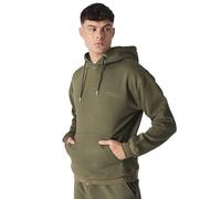 JMOJO - Hoodies for Men UK - Plain Pullover Drop Shoulders Fleece Hooded Jumpers with Pockets - Drawstring-Adjustable Hood - Thick Warm Soft Comfortable Smart - Mens Hoodies for Winter Khaki