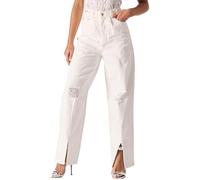 JMOJO Wide Leg Jeans for Women UK - High Waisted Jeans Women with Internal Adjusters & Belt Loops - Perfect for Casual Outings and Gatherings