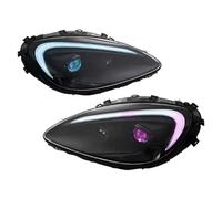 JMOLXURI For Chevrolet For Corvette C6 For Grand Sport Z06 427 Hardtop 2005-2013 Headlamp Headlights Assembly Front Head Lights Front Headlights Assembly(Left Steering Wheel,R*GB)