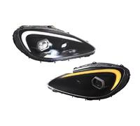 JMOLXURI For Chevrolet For Corvette C6 For Grand Sport Z06 427 Hardtop 2005-2013 Headlamp Headlights Assembly Front Head Lights Front Headlights Assembly(Left Steering Wheel,2PCS)