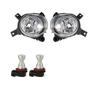 JMOLXURI Front Fog Light Assembly For A4 S4 For Avant B7 2005-2008 Fog Lamp Front Bumper FogLight Daytime Running 8E0941699C 8E0941700C Fog Lamps(S10 LED Yellow)