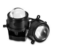JMOLXURI Front Fog Light Assembly For Crosstour For CR-V For Pilot 2013 2014 Lens 6000K White Auto Fog Lamp Super Bright 500W HID LED Projector Fog Lamps(2PCS)