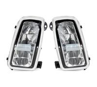 JMOLXURI Front Fog Light Assembly For Focus RS 2015-2018 Car Front Bumper Fog Light Lamp Frame Trim Cover Cap Hood Foglight Foglamp Fog Lamps(Lamp one pair)