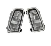 JMOLXURI Front Fog Light Assembly For Focus RS 2015-2018 Fog Lights Foglight Frame Headlight Foglamp Cover Black ABS Fog Lamps(Right Halogen)
