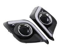 JMOLXURI Front Fog Light Assembly For Mazda 3 For Mazda3 For Axela 2014 2015 2016 Car Flash Led Drl Daytime Runnin Fog Lamps
