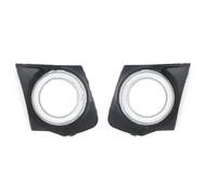 JMOLXURI Front Fog Light Assembly For Mitsubishi L200 For Triton MQ MR 2015-2018 Car Front Bumper Fog Light Cover Bezel Fog Lamp Frame Grille Fog Lamps(Left Right)