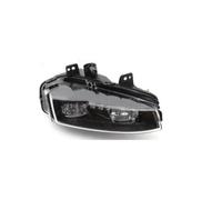 JMOLXURI Front Fog Light Assembly For Range For Evoque 2011-2015 LED Fog Light Headlight Foglamp Foglight Cover Grill Bezel Assembly Fog Lamps(Smoked LED R)