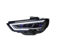 JMOLXURI Headlamps Assembly For A3 2013-2016 LED Headlight Headlights S3 DRL Turn Signal good Beam Angel Eye Projector Lens Head Lamp(LHD,Is Xenon)