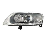 JMOLXURI Headlamps Assembly For A6 A6L 2006 2007 2008 Front Bumper Headlight Headlamp Head Light Lamp Xenon(Xenon left side)