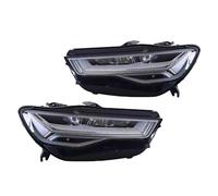 JMOLXURI Headlamps Assembly For A6 C7 2012-2015 LED Headlight Headlights DRL Turn Signal good Beam Angel Eye Projector Lens 2pcs Head Lamp(For 2012-2015 Xenon)