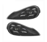 JMOLXURI Headlamps Assembly For Cayenne 957 2007-2010 Headlight LED Matrix Front Lamp DRL Auto Accessories Plug Play Car Lights(Halogen,Left hand drive)
