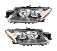 JMOLXURI Headlamps Assembly For Mazda CX-7 CX7 2007-2014 Front Bumper Headlight Headlamp Head Light Lamp 2pcs A Pair(1Pair halogen)