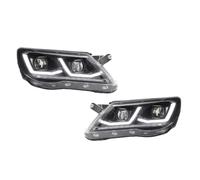 JMOLXURI Headlamps Assembly For VW For Tiguan 2007-2012 Headlights LED Headlight Projector Lens DRL Signal Auto Accessories Car Styling Head Lamp