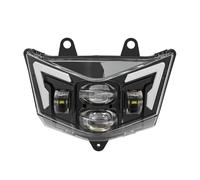 JMOLXURI Motorcycle Headlamp For Kawasaki For D-Tracker 125 250 For KLX125 For KLX150 For KLX250 For KLX300 2008-2023 Motocross LED Headlight Assembly Motorbike Headlight Light