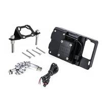 JMOLXURI Motorcycle Navigator Holder For KOVE For 525X For 500X For Macbor GPS Navigation Cellphone Stand Holder Mount Bracket Phone Dash Gauge Support Crossbar Expansion(Holder and Bracket)