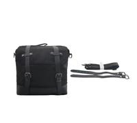 JMOLXURI Motorcycle Tail Bags Retro Motorcycle Saddle Bag Waterproof Motorbike Side Bag Large Capacity Saddlebags Canva Backpack Vintage(Black 2)