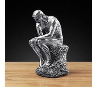 JMONLPICY Modern Art Crafts Resin Desktop Ornament Thinker Statue Creative Gift Fashion Home Decor Thinking Character Sculpture