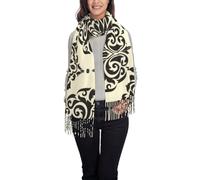 Jmorco Asian Elephants Scarves For Women Lightweight Shawl Winter Warm Thick Print Scarf Wrap