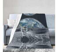 Jmorco Astronaut Print Soft Blankets, Warm And Lightweight Home Decoration Blanket50 X40