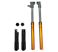 JMORCO Bicycle Rear Shock Absorber 1 Pair Motorcycle Front Inverted Shock Absorber With Cover For Mini Moto Off-road Dirt Pit Bike Shock Absorber