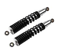 JMORCO Bicycle Rear Shock Absorber 34cm Motorcycle Shock Absorber Rear Suspension, Adjustable Rear Suspension Shock Heavy Duty Replacement For WY125-A-C