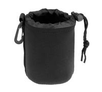 JMORCO Camera Bag 1Pcs Camera Lens Pouch Waterproof Video Camera Lens Pouch Bag Case Full Size S M L XL Camera Lens Protector(Black M)