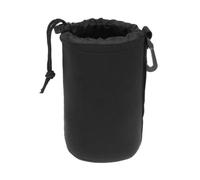 JMORCO Camera Bag 1Pcs Camera Lens Pouch Waterproof Video Camera Lens Pouch Bag Case Full Size S M L XL Camera Lens Protector(Black L)