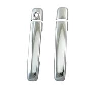 JMORCO Car Outer Door Handle 1 Pair Car Exterior Door Handle Cover Trim for Infiniti G37 for Coupe for Convertible IPL 2008 2009 2010 2011 2012 2013 Silver ABS