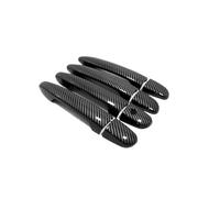 JMORCO Car Outer Door Handle for 2 3 6 2007 2008 2009 2010 2011 2012 2013 2014 2015 2016 2017 2018 2019 ABS Door Handle Cover Trims Car Styling