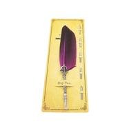 JMORCO Dip Pen Quill Pen Dip Water Retro Board Beginner Calligraphy Decorative Replacement Tip Cardboard(Color03)