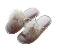 JMORCO Ladies Slippers Cute Women Slippers Home Indoor Women House Shoes Summer Ladies Slides(Pink,6)
