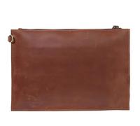 JMORCO Mens Clutch Bag Men's Clutch Handbag Long Wallet Party(Red brown)