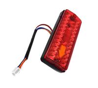 JMORCO Motorcycle Rear Tail Brake Light 12V DC LED Rear Tail Light Brake Turn Signal Reverse Lamp For Electric Tricycle