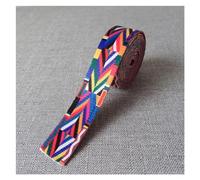 JMORCO Webbing Strap 5 Yards Width 1 Inch 25mm Webbing Belt Straps Rope Dog Pet Collar Leash Harness Backpack Bag Garment Sewing DIY Purse Accessory (Color : Rainbow printing)