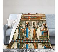 Jmorco Women In Ancient Egypt Print Soft Blankets, Warm And Lightweight Home Decoration Blanket50 X40
