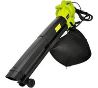 JMOUZHG 220v Cordless Leaf Blower Vacuum Shredder, Multi-Function Durable Electric Garden Tool, Includes 40L Collection Bag