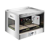 JMOUZHG 300W Model Paint Drying Box, Airbrush Spray Booth with 4 Bases,0.5h-24h Timer, Top Storage Space, for Primer, Varnish